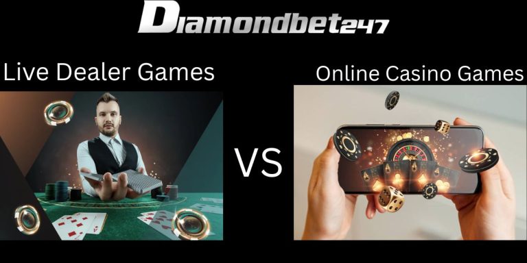 Live Dealer Games vs Online Casino Games